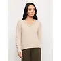 Ash Embellished V Neck Sweater-