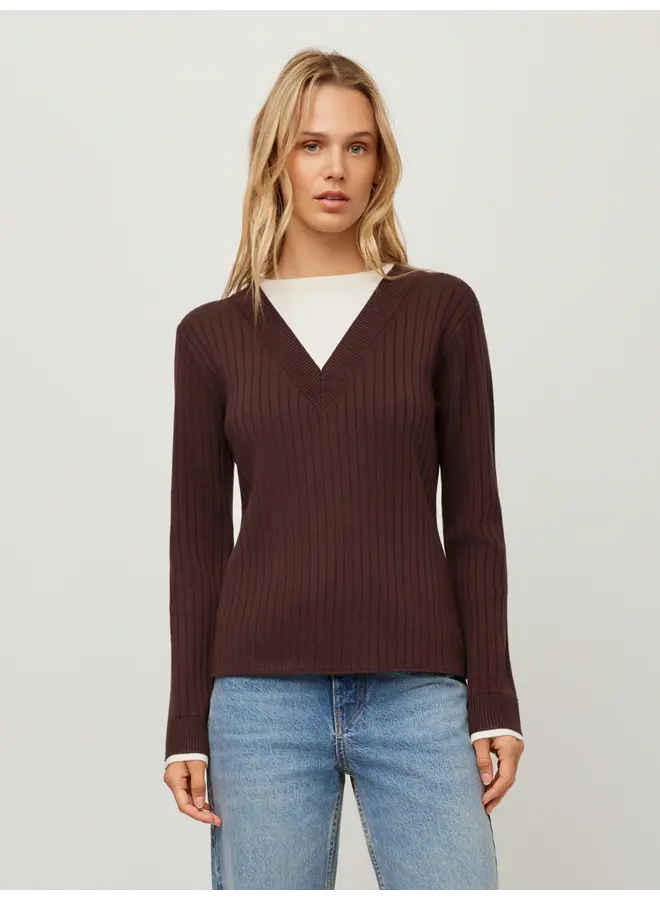 Cindy Layered Sweater-