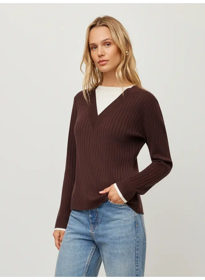 Cindy Layered Sweater-
