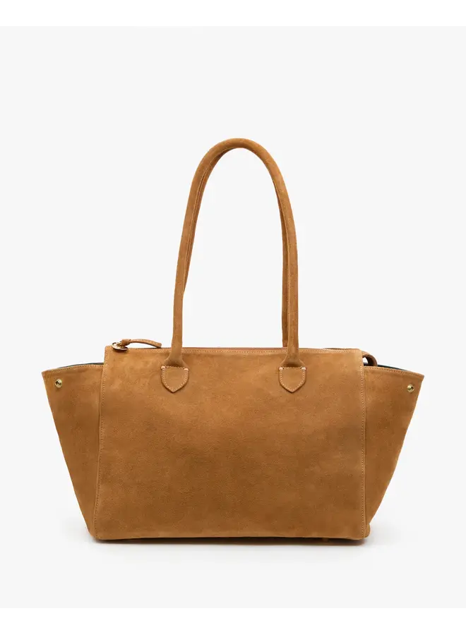 Beatrice Caramel Suede
