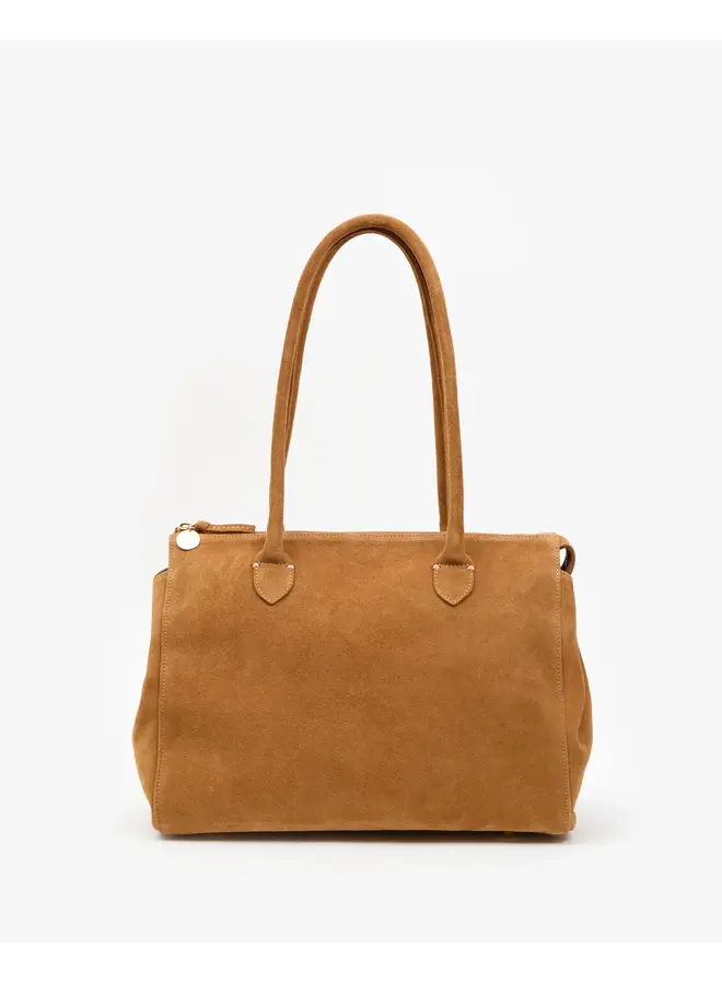 Beatrice Caramel Suede