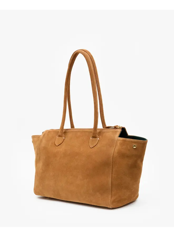Beatrice Caramel Suede