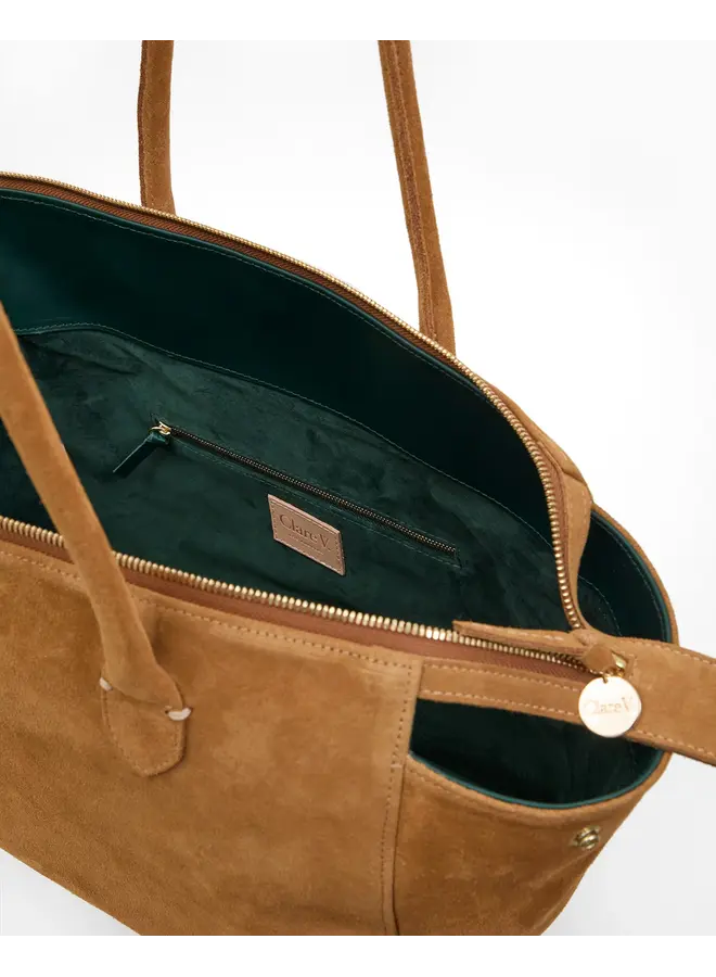 Beatrice Caramel Suede