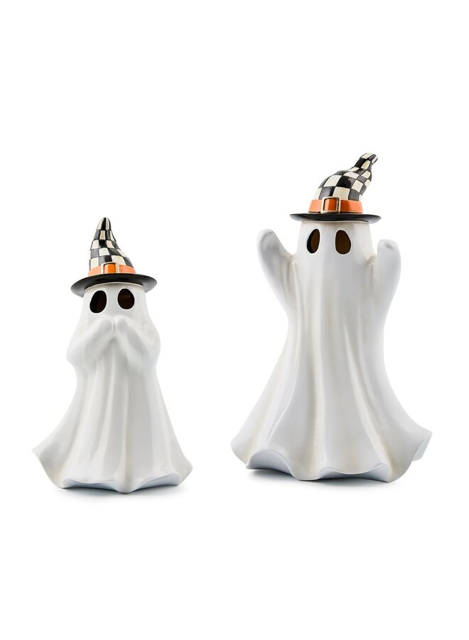 Courtly Illuminated Ghosts, Set of 2