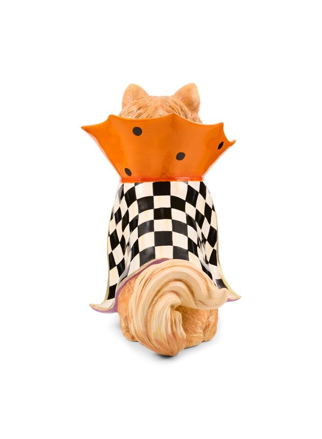 Trick or Treat Pomeranian Dog Figurine