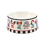 Courtly Check Ceramic Pet Dish