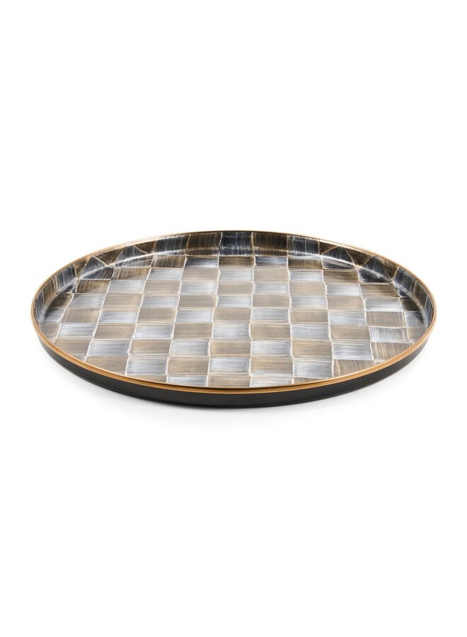 Sophisticheck Round Tray