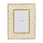 Mocha Check 4" x 6" Glass Frame