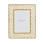 Mocha Check 5" x 7" Glass Frame