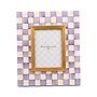 Violet Check 5" x 7" Frame