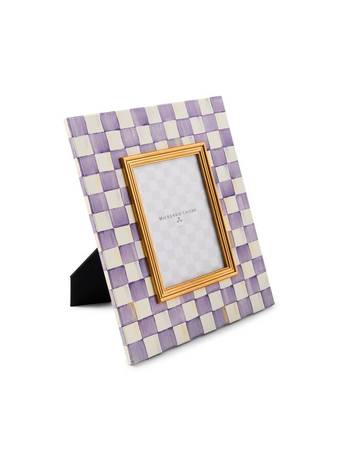 Violet Check 5" x 7" Frame
