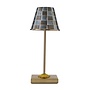 Sophisticheck LED Rechargeable Cafe Table Lamp