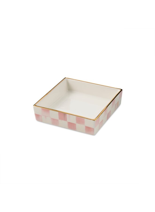 Rosy Check Cocktail Napkin Holder