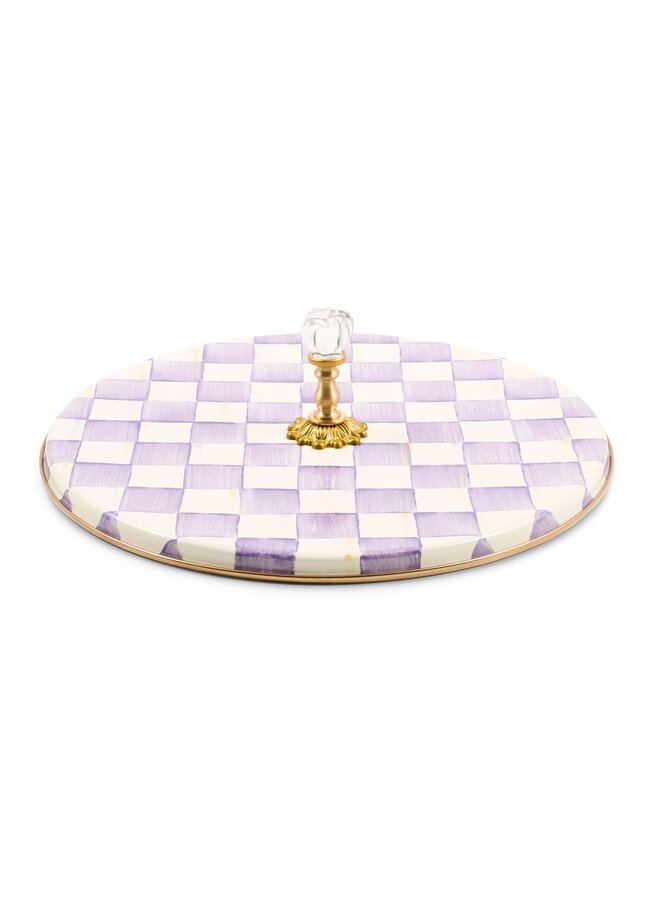 Violet Check Cheese Course