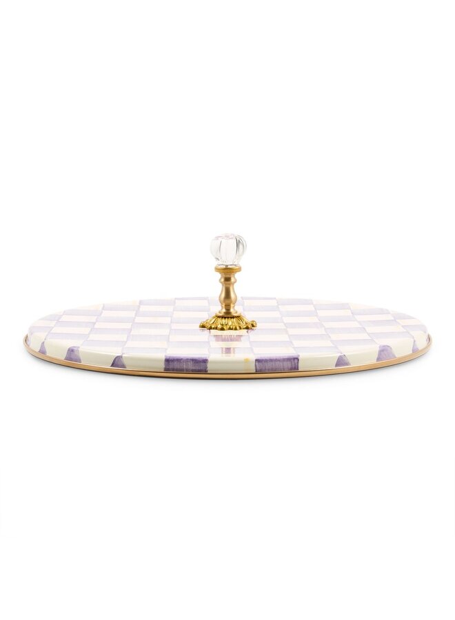 Violet Check Cheese Course