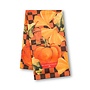 Checked Pumpkin Harvest Printed Dish Towel