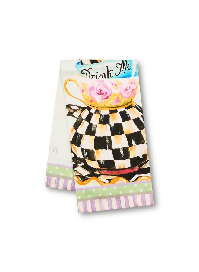 Spill the Tea Printed Dish Towel