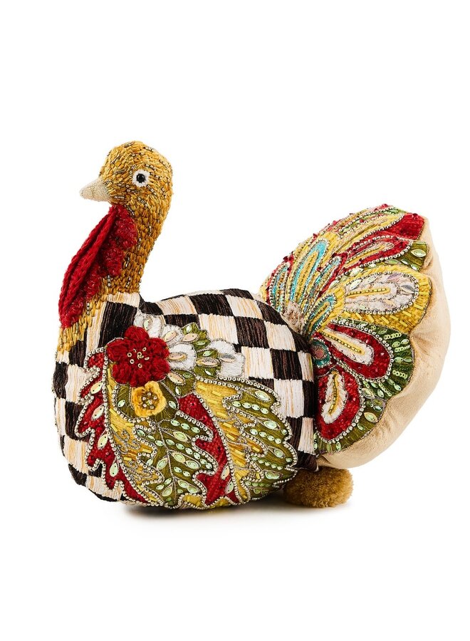 Aurora Turkey Shaped Pillow