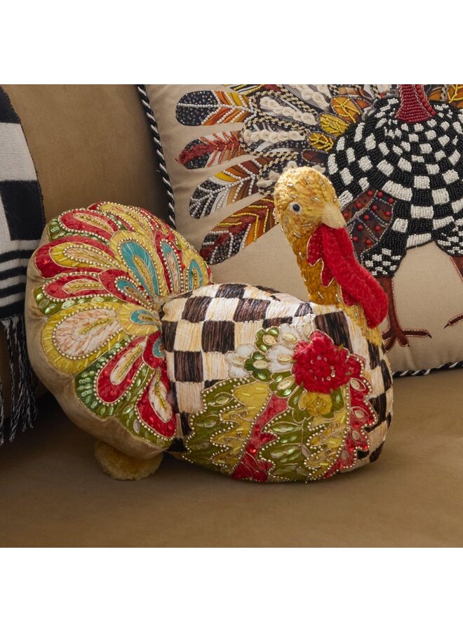 Aurora Turkey Shaped Pillow