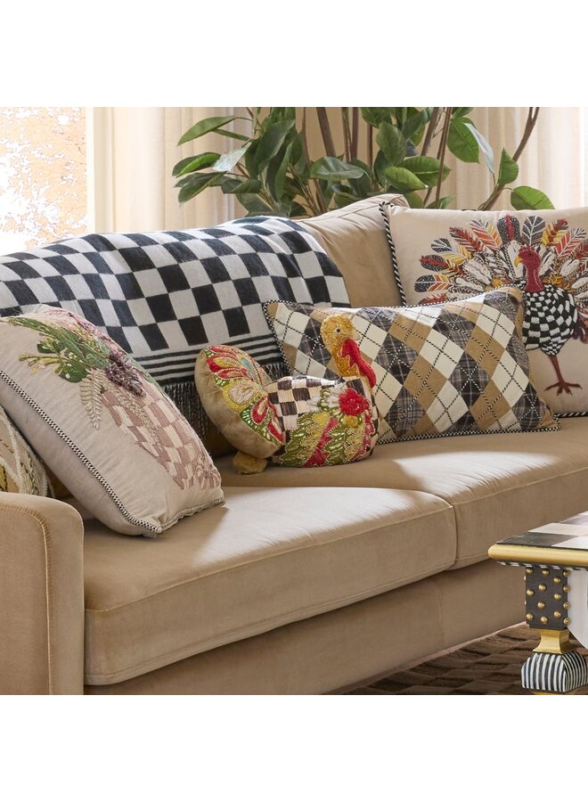 Aurora Turkey Shaped Pillow