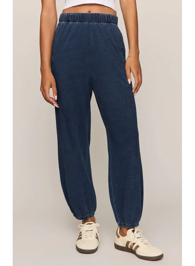 Janie Knit Denim Jogger
