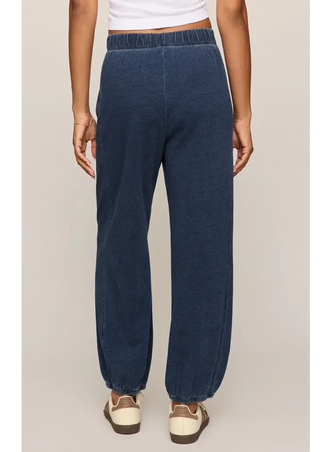 Janie Knit Denim Jogger