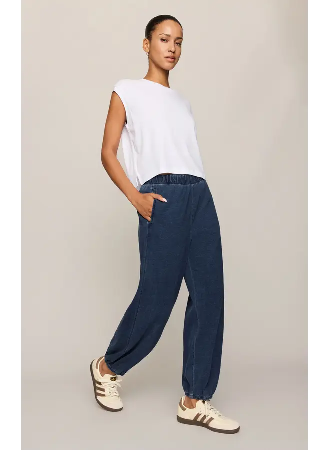 Janie Knit Denim Jogger