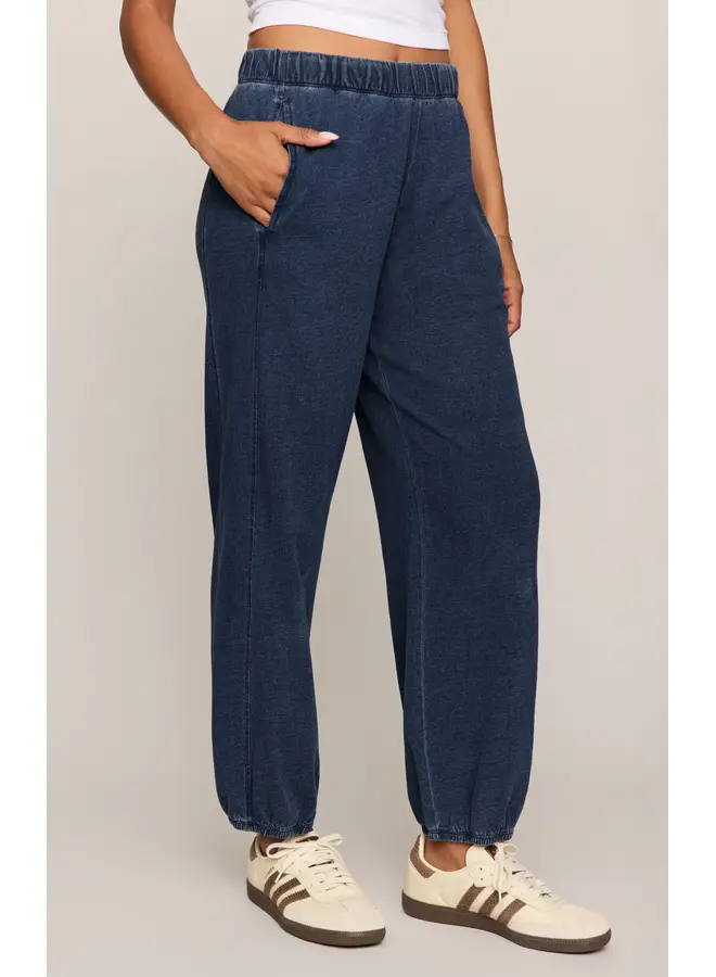 Janie Knit Denim Jogger