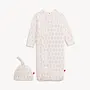 TRUNKETTES PINK MODAL GOWN + HAT SET