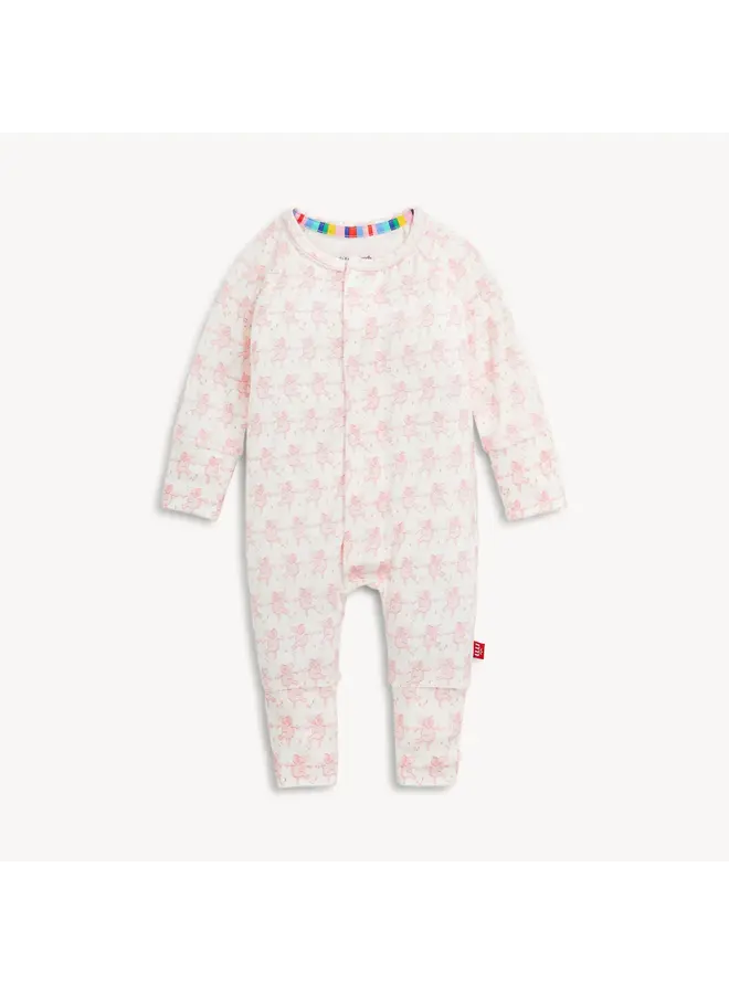 TRUNKETTES PINK MODAL CONV COVERALL
