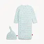 TRUNKETTES BLUE MODAL GOWN + HAT SET