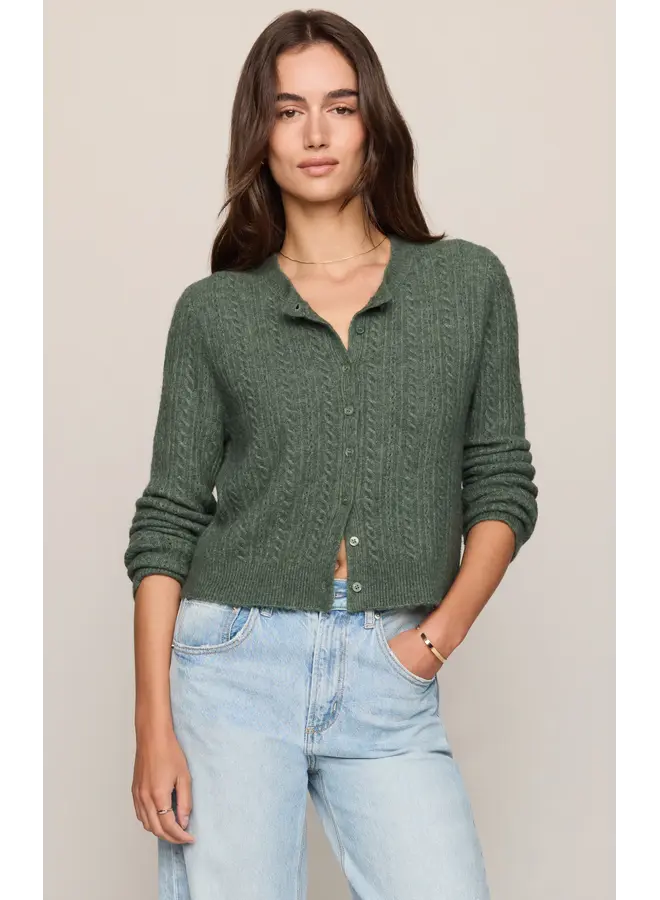 Medina Pointelle Cardigan -