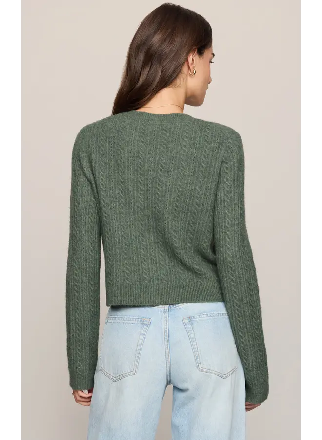 Medina Pointelle Cardigan -