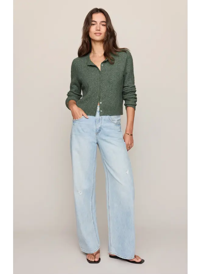 Medina Pointelle Cardigan -