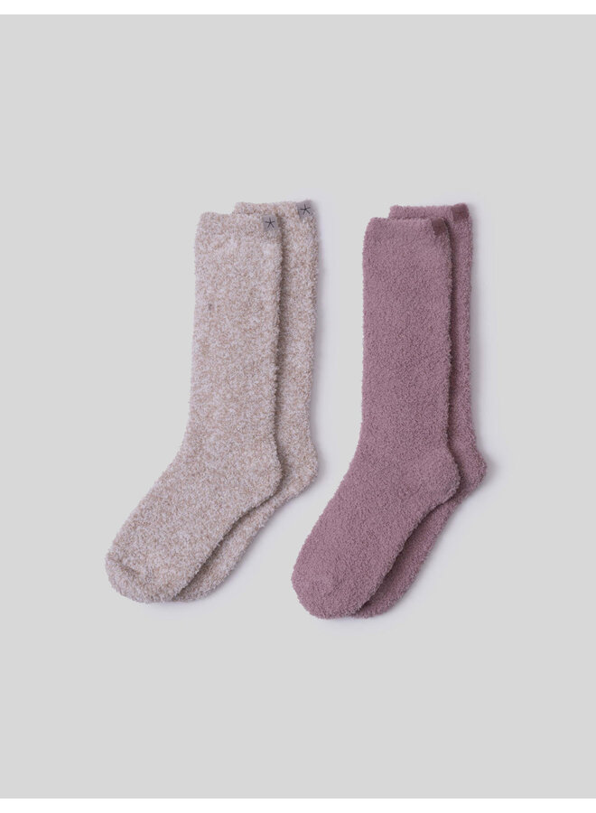 CozyChic® 2 Pair Sock Set -