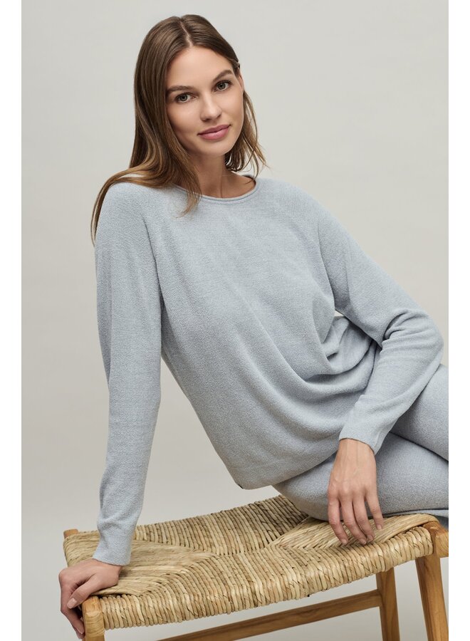CozyChic Ultra Lite® Jersey Roll Pullover & Wide Leg Pant