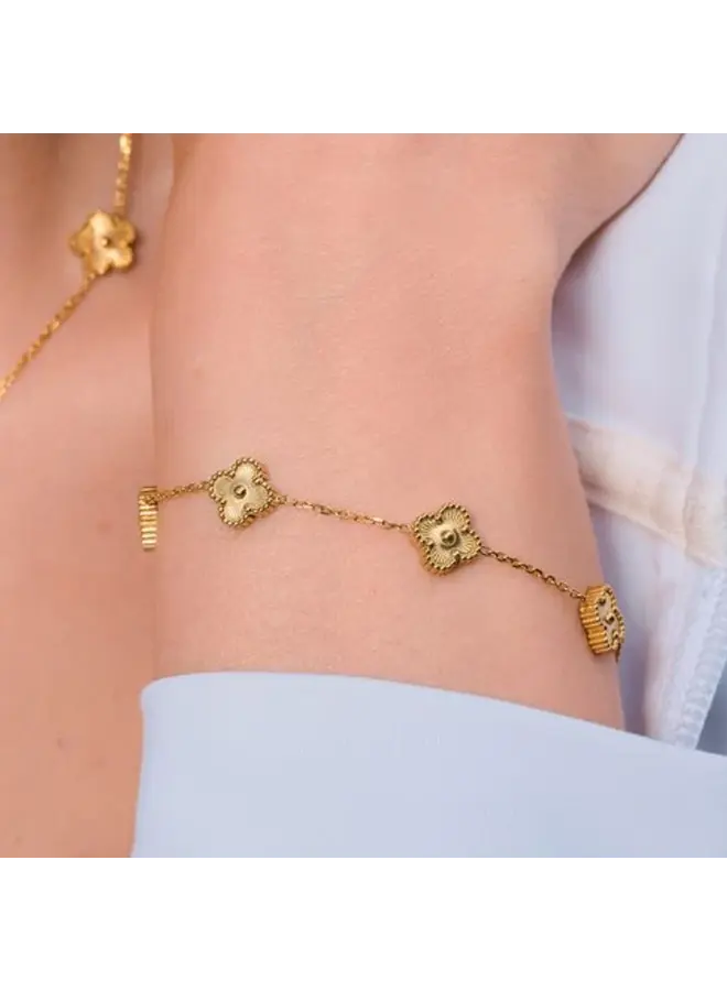 Mini Gold Flora Bracelet