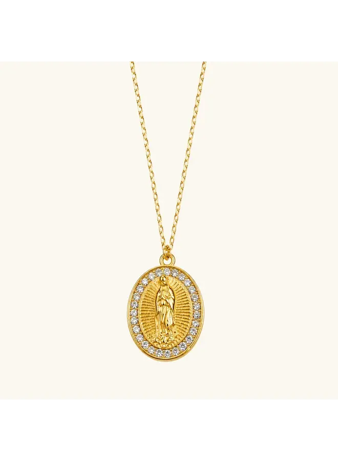 St. Christopher Coin Necklace