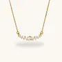 Tully Crystal Bar Necklace