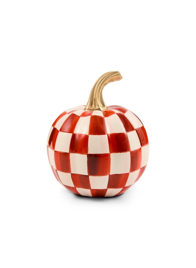 Paprika Check Mini Pumpkin