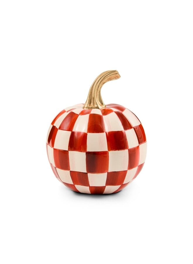 Paprika Check Mini Pumpkin