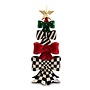 Holiday Stacked Bow Tree