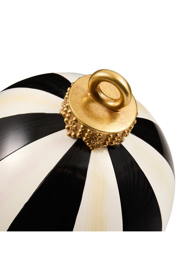 Courtly Stripe Medium Tabletop Ornament