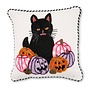 Hocus Pocus Cat Throw Pillow