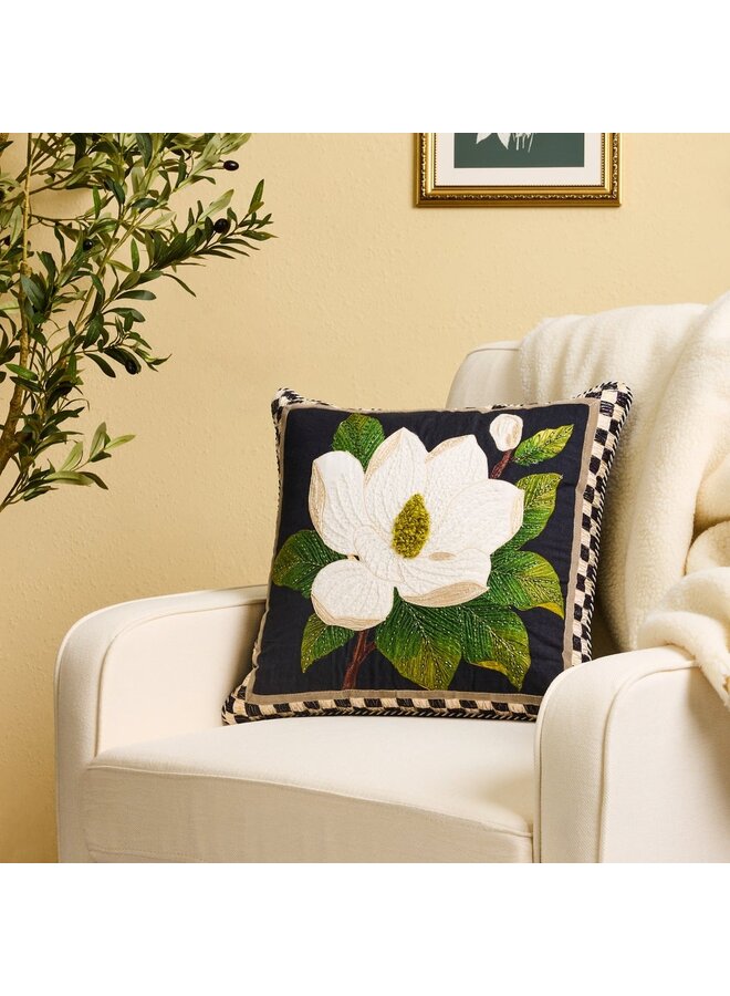 Magnolia Throw Pillow