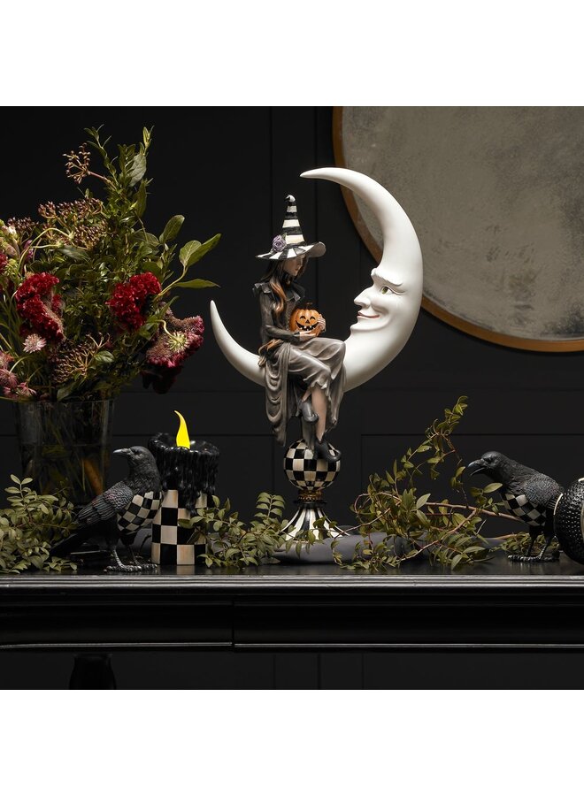 Spellbound Witch & Moon Figure