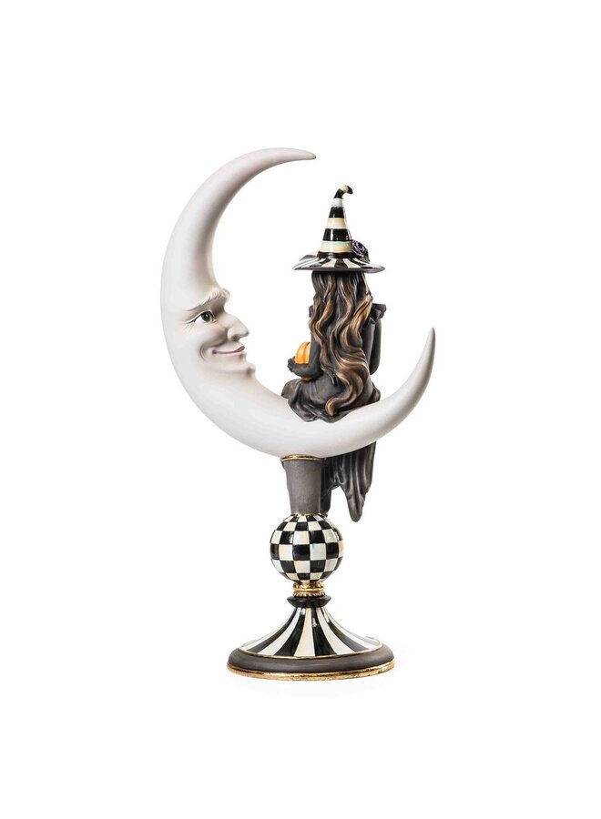 Spellbound Witch & Moon Figure