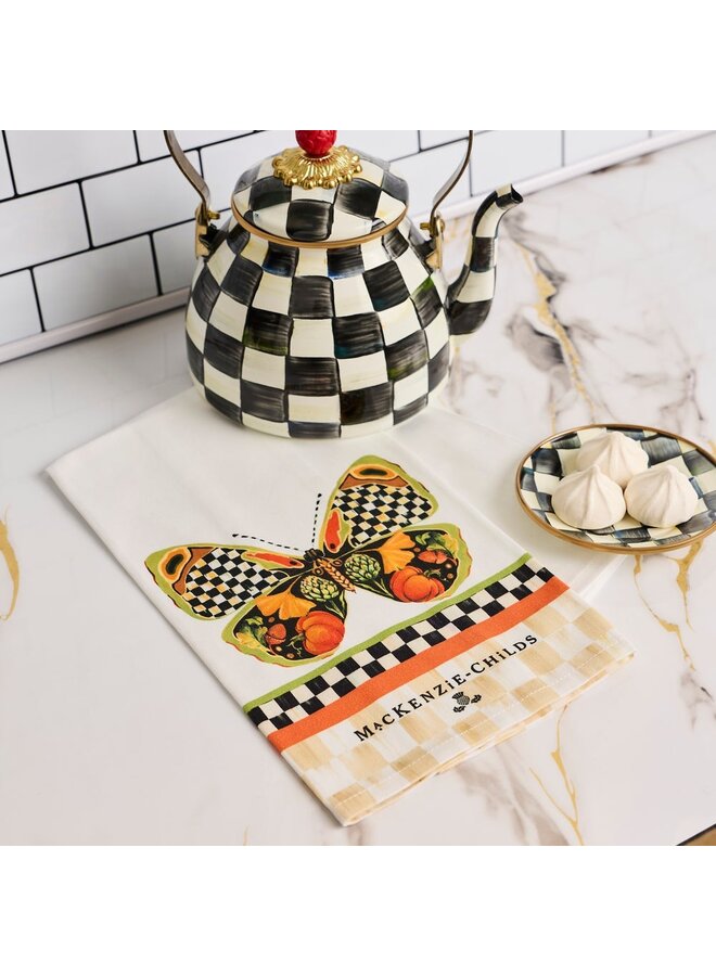 Harvest Moth Printed Dish Towel