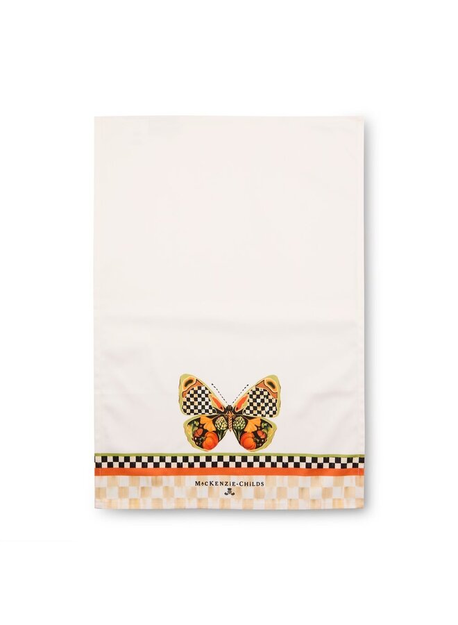 Harvest Moth Printed Dish Towel