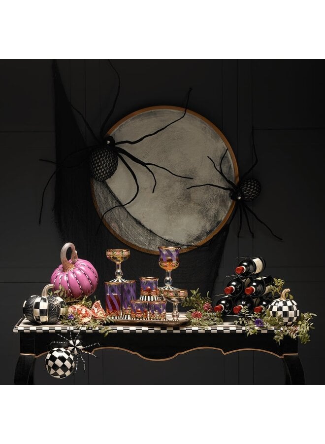 Courtly Check Glossy Mini Pumpkin